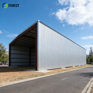 อาคารโลหะอุตสาหกรรมขนาดใหญ่สำหรับศูนย์ข้อมูลขนาดใหญ่ ประหยัดพลังงาน รองรับการขนส่ง ขนาด 100x100x20 เมตร สำหรับจัดเก็บสินค้า - Product Image 1