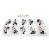 Konektor Ethernet RJ45 Terlindung Tanpa Alat untuk Kabel Cat 6A, Cat 7, Cat 8, Plug Modular Jantan untuk Kabel Cat 8