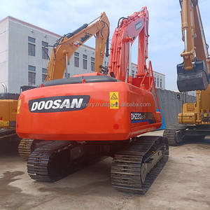 Hecho en Corea USADO DOOSAN DH 220LC-7 Excavadora hidráulica sobre orugas Alta calidad Perfecto estado Venta caliente - Product Image 3
