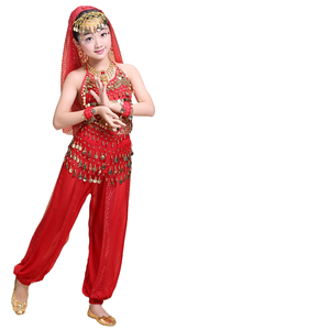 ผ้าพันสะโพกสำหรับเต้นระบำหน้าท้องเซ็กซี่แปลกใหม่สำหรับผู้หญิงกระโปรงนักเต้นแบบไทย/อินเดีย/อาหรับประดับเลื่อมมีพู่สำหรับแสดงชุดเต้น - Product Image 5