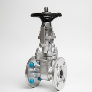 Vanne à opercule à bride soudée manuelle en acier inoxydable pour isolation de conduites industrielles destinée aux services de fluides - Product Image 1
