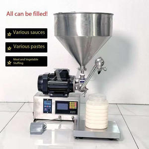 Confiture à haute viscosité <span class=keywords><strong>sauce</strong></span> au curry beurre d'arachide tahini <span class=keywords><strong>foie</strong></span> <span class=keywords><strong>gras</strong></span> lait condensé fromage viande remplissage Rotor pompe machine de remplissage - Product Image 3