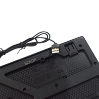 Ensemble de clavier et souris d'ordinateur filaire et sans fil de 2.4GHz ou d'une seule pièce et tapis de souris souris de jeu