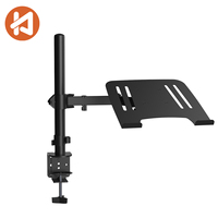 Support de bureau pour ordinateur portable Khcoohoo Kehao à bras unique, design unique, portée étendue, en acier allié, capacité de charge 8 kg, 90 cm de hauteur.