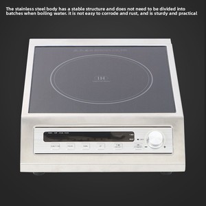 Cross-border Foreign Trade Commercial Multi-function High-power 3500W Single Burner Waterproof LCD Induction Cooker 10 High-Powe - Product Image 5