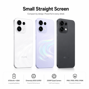 <span class=keywords><strong>OPPO</strong></span> Reno <span class=keywords><strong>16</strong></span> 5G con Batteria Massiccia da 7000mAh, Ricarica SuperVOOC 80W, Dimensity 8500, Display AMOLED 1.5K da 6.32'' a 120Hz, Fotocamera da 200MP, Smartphone - Product Image 4