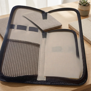 Bolsa de Almacenamiento Protectora para Herramientas de Barbería, Ecológica, Personalizable, con Cierre, de Cuero PU y ABS Reutilizable, para Salón de Belleza - Product Image 6