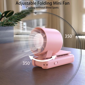Ventilador Portátil de Mano 2025, Ventilador Turbo de Alta Velocidad con Clip, Ventilador Personal Recargable con Pantalla - Product Image 5