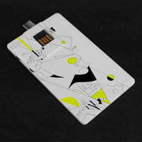 Tarjeta de Presentación con Memoria USB Integrada de 4gb 8gb 16gb 32gb 64gb para Teléfono Móvil, TV y Computadora