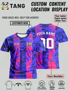 เสื้อบาสเก็ตบอล/ ฟุตบอลออกแบบได้ตามต้องการ: ใหม่สำหรับฤดูกาล26th ผ้าแห้งเร็วพิมพ์ลายตามชื่อและหมายเลขของทีมได้ - Product Image 1