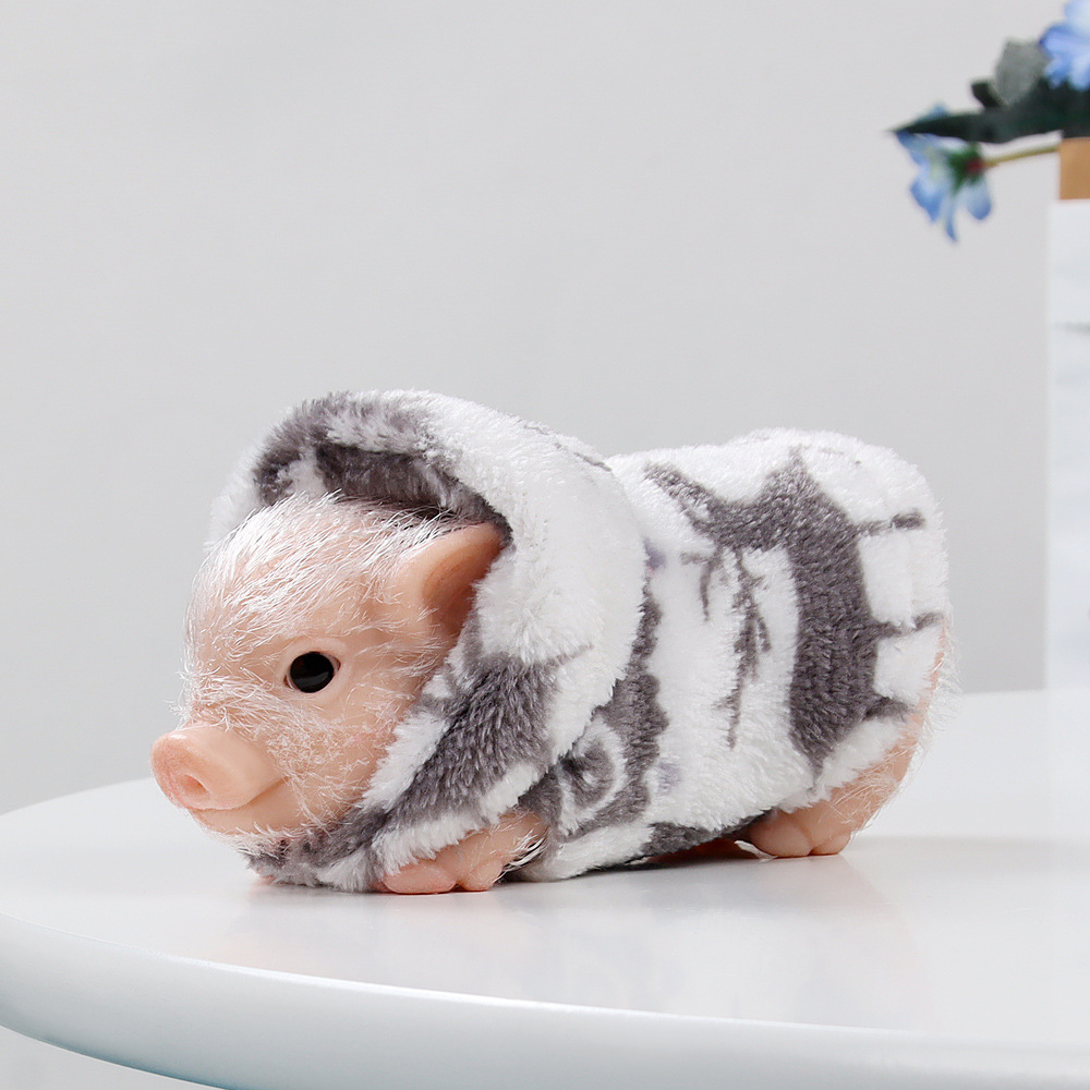 Vêtements gris papa cochon
