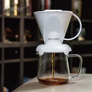 Válvula de Inmersión de Plástico Blanco Sólido de Grado Alimenticio, Forma Trapezoidal, 300 ml, para Entrenamiento de Baristas - Product Image 5