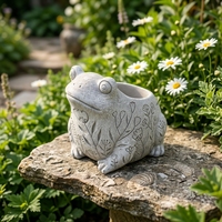 Pot de culture design lapin à prix abordable pour cactus et succulentes – Décoration extérieure pour jardin, serre, balcon
