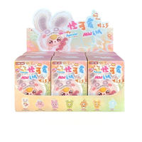 Vente en gros Officiel Baby Three Super Cute Animal Theme Mini Plush Pendant Blind Box Doll Decoration Gift Mystery Box Collectibles