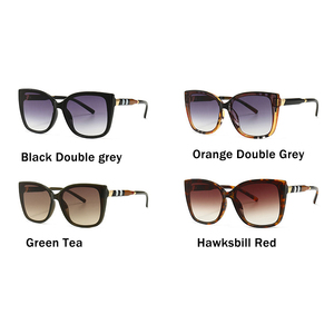 Nuevo sobredimensionado cuadrado gafas de sol de las mujeres 2020 de ojo de gato de gafas Vintage gran marco de lujo diseñador - Product Image 4