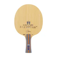 Raquette de tennis de table LOKI KIRIN K1 pour débutants, structure à 5 couches, 5 bois pur + 2 carbone, lame de tennis de table, poignée horizontale