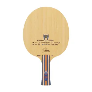 Raquette de tennis de table <span class=keywords><strong>LOKI</strong></span> KIRIN K1 pour débutants, structure à 5 couches, 5 bois pur + <span class=keywords><strong>2</strong></span> carbone, lame de tennis de table, poignée horizontale - Product Image 1
