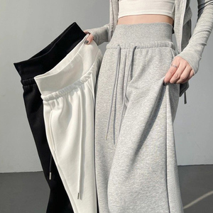 <span class=keywords><strong>Pantaloni</strong></span> Casual da <span class=keywords><strong>Donna</strong></span> a Vita Alta in Chiffon, Vestibilità Morbida, Chiusura con Coulisse, Pieghe Frontali, Stile Chic - Offerta Speciale - Product Image 2