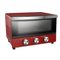 Mini four grille-pain en acier inoxydable 1300W, four électrique pour usage domestique, pour griller les pizzas, température réglable, OEM/ODM