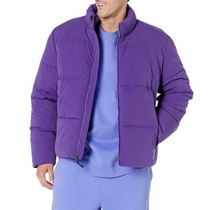 OEM Service Design Own Logo <b>Men</b> Bubble Jacket High Quality Fashion Wear Bubble Winter Jacket For <b>Men</b> - Product Image 4