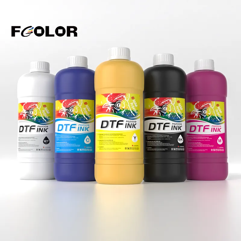 DTFプリンター用カラー熱転写顔料印刷インク