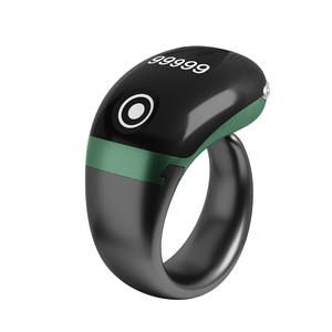 2025 plus récent SXH S7 musulman compteur anneau HD écran d'affichage Rechargeable intelligent numérique anneau de prière 18/20/22mm mode anneau intelligent - Product Image 3