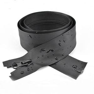 Cierre de Cremallera Personalizado de Fábrica Hengda, Cierre de Cremallera Negro Aqua con Cinta <span class=keywords><strong>Tula</strong></span> 5 Resistente al Agua - Product Image 2