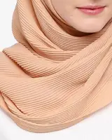 Muslim Women's Crinkle Chiffon Shawl