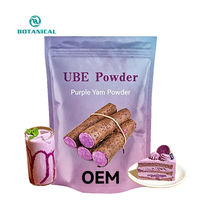Poudre d'igname violette naturelle déshydratée, farine d'igname violette pure, saveur Ube naturelle et biologique