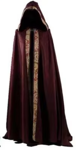 Mantello Vintage Medievale Gotico con Cappuccio per Uomo e Donna Tunica Costume per Feste Anime Set da Mago - Product Image 6
