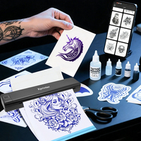 Imprimante de pochoirs de tatouage et de papier thermique USB+ par Xprinter, batterie rechargeable 2600 mAh, livraison rapide