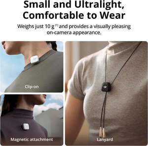 Para <span class=keywords><strong>DJI</strong></span> Mic <span class=keywords><strong>Mini</strong></span> (<span class=keywords><strong>2</strong></span> TX + 1 RX) Tipo C Micrófono Lavalier Inalámbrico con Audio Rico en Detalles para Cámara/Android, Equipo de Vlog de <span class=keywords><strong>2</strong></span> Personas - Product Image 3