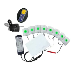 Großhandel Massagesessel 8 Vibrationskugeln 12 V Sitzmassagekissen Lendenwirbel-Vibrationssystem mit Heizkissen - Product Image 1