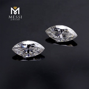 Joyería Messi, Moissanita Suelta Corte Marquesa 1.5x3-17x8.5mm, Gemas Sueltas, Moissanita Blanca DEF - Product Image 4