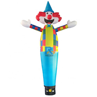 Danseur de ciel d'air de bienvenue de clown gonflable de la publicité de haute visibilité pour des événements de promotion
