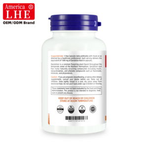 Complément de racine de pissenlit 1500 mg pour adultes, soutient la fonction hépatique et une digestion saine, capsules de racine de pissenlit - Product Image 5