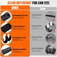 Banda Elástica de Resistencia con Pedal para Abdominales, Cuerda de Tracción, Equipo de Entrenamiento para Yoga y Moldeamiento Corporal en Casa o Gimnasio