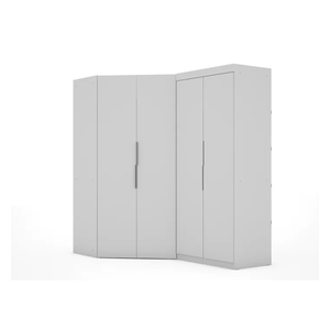 <span class=keywords><strong>Muebles</strong></span> de Dormitorio de Diseño Nuevo con Apariencia Encantadora, Armario de Esquina Abierto Ultramoderno con 2 Armarios de Esquina - Product Image 1