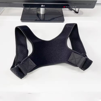 Redresseur de dos supérieur personnalisable FSPG, correcteur de posture respirant, protection des paumes, soutien des épaules, tailles unisexes