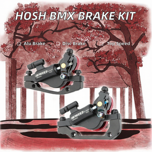 HOSH High-Performance BMX bicicleta elétrica Kit com 203 milímetros de alumínio hidráulico Freio a disco Pads Pinça e sapatos para MTB Uso - Product Image 4