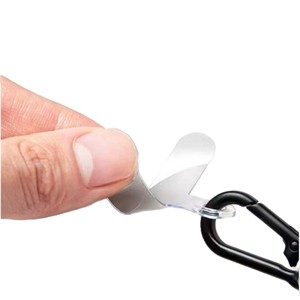 Conector transparente en forma de T para correa de teléfono con orificio para llavero para correas de teléfono móvil - Product Image 3