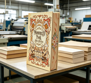 Stampa di Libri d'Arte Illustrati Vintage con Copertina Rigida Personalizzata, Servizio di Stampa Offset a Colori con Bordi Spruzzati per Romanzi di Lusso - Product Image 6