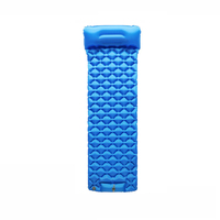 Matelas de plage gonflable portable avec logo personnalisé pour les voyages et la randonnée, tapis de camping pliable en TPU