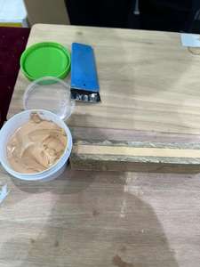 Mastic pour bois NC, mastic nitrocellulosique compatible avec la peinture NC - Product Image 6