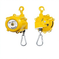 Élévateur à ressort de tour en acier allié avec câble de 5 mm, capacité 160-180 kg, suspension manuelle verrouillable pour la construction