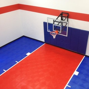 Dalles <span class=keywords><strong>de</strong></span> sol modulaires en PP pour terrain <span class=keywords><strong>de</strong></span> basketball intérieur, revêtement <span class=keywords><strong>de</strong></span> sol sportif pour terrain <span class=keywords><strong>de</strong></span> basketball intérieur, réduction du bruit, antidérapant - Product Image 1