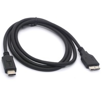 Cable de carga de datos para disco duro externo USB 3.1 tipo C macho a Micro B