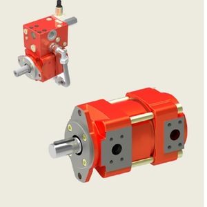 Bomba de Engranajes Bucher QXM32 012N29 DS, Bomba Hidráulica Rotativa de 32 cm de Desplazamiento, Fabricada en Alemania - Product Image 1