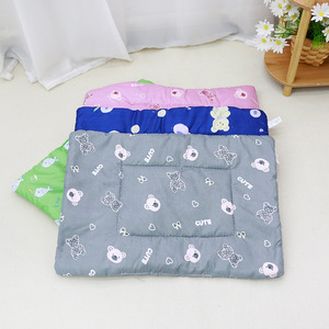 Thin Cotton Pet Bed Mat Rectangle Washable Cat Dog Sleeping Pad Four Seasons Use - Product Image 1