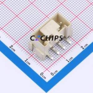 WAFER-VH3.96-4PLT-W1-P Wire-to-Board Pin Header SMD,P=3.96mm Connector 1x4P 3.96mm Vertical Mount 4P - Product Image 1